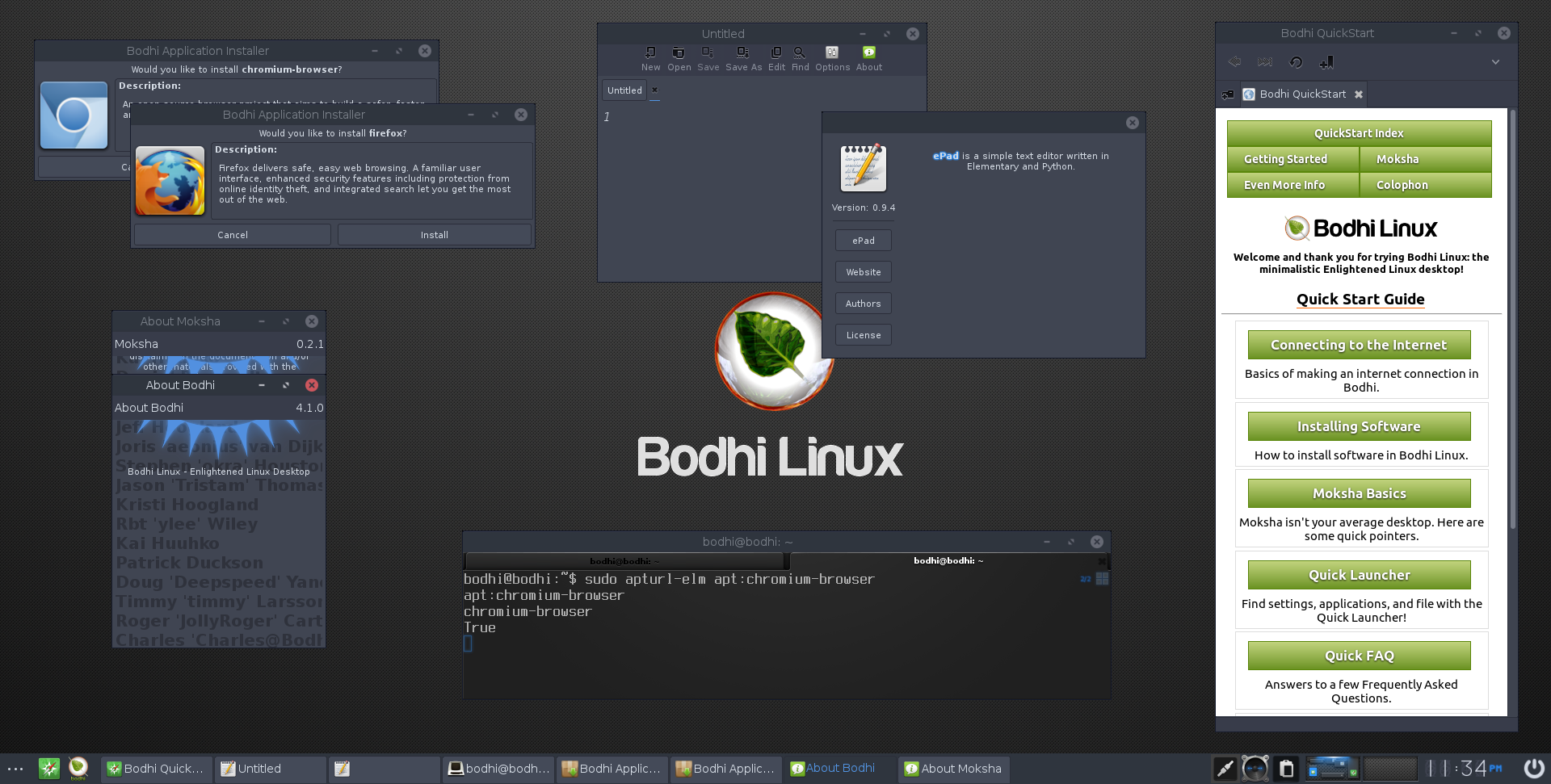 Distros para hardware viejo: Bodhi Linux