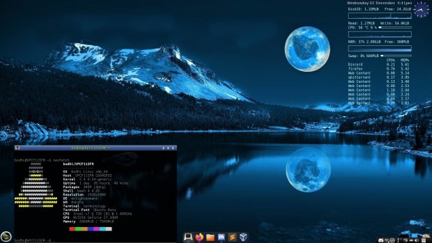 Moksha Desktop Customised #1